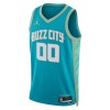 Dres Charlotte Hornets Prilagođeni Jordan 2023-24 City Edition Teal Swingman